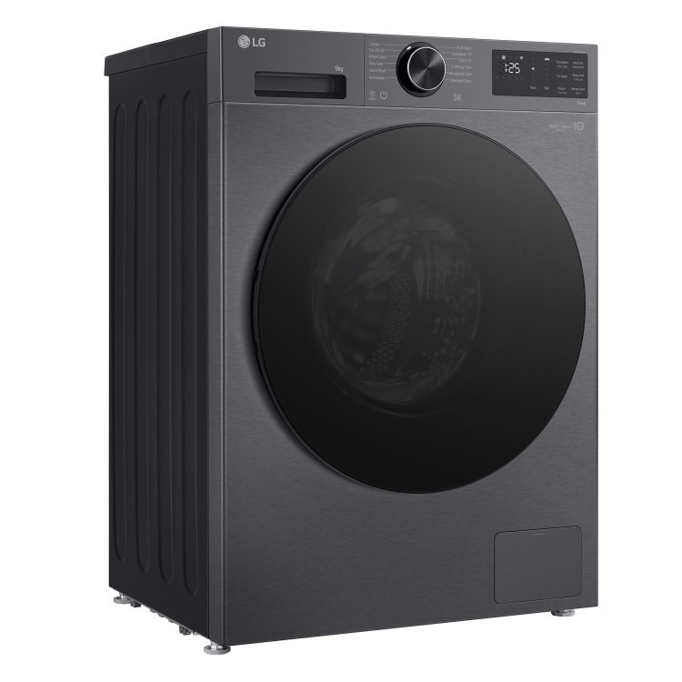 LG VX50 Series 9kg 1200rpm Washing Machine - AI Direct Drive Black - Image 6
