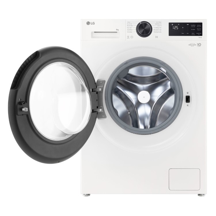 LG Series 3 Counter-Depth MAX™ 9kg 1200rpm Washing Machine - White - Image 2