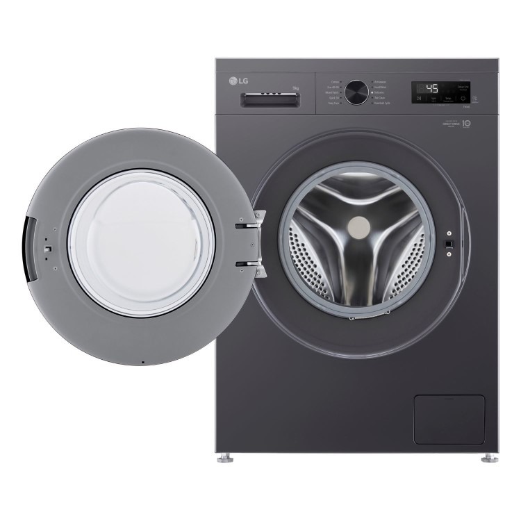LG X10 Series 9kg 1400rpm Washing Machine - Graphite - Image 2