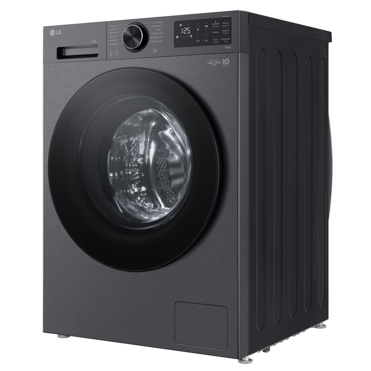 LG Series 5 AI Direct Drive 11kg 1400rpm Washing Machine - Graphite - Image 2