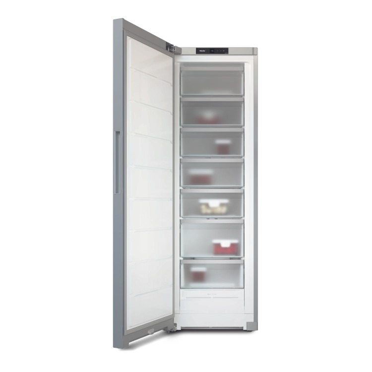 Miele K4000 278 Litre Freestanding Tall Freezer - Silver - Image 2