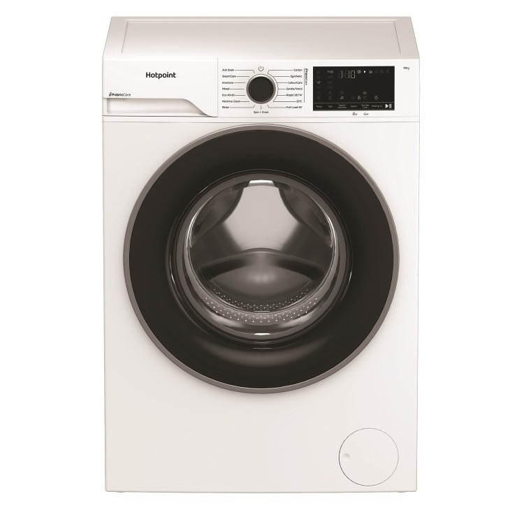 Hotpoint FabricCare 10kg 1400rpm Washing Machine - White - Image 2