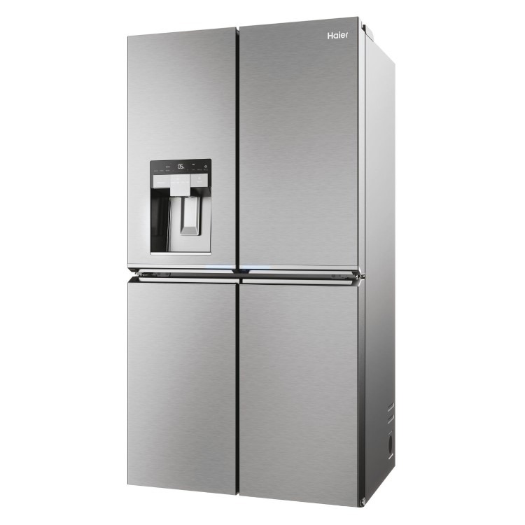 Haier Series 7 601 Litre Four Door American Fridge Freezer - Stainless steel - Image 6