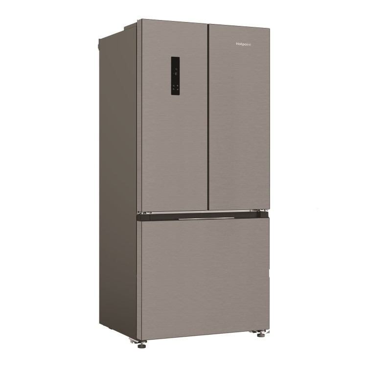 Hotpoint 510 Litre French Style American Fridge Freezer - Inox - Image 4