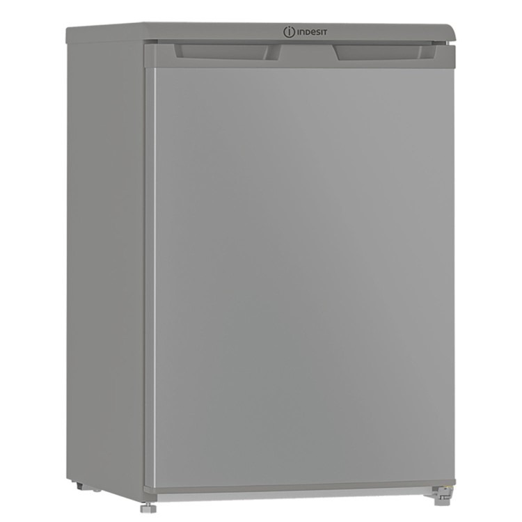 Indesit 95 Litre Freestanding Under Counter Larder Freezer - Silver - Image 4