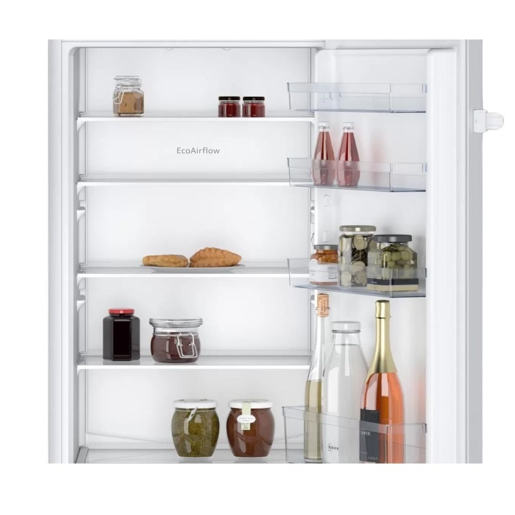 Neff N30 270 Litre 70/30 Integrated Fridge Freezer - White - Image 2