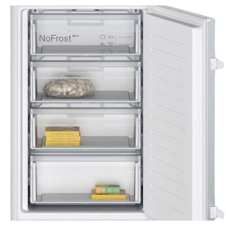 Neff N70 249 Litre 50/50 Integrated Fridge Freezer - Image 2