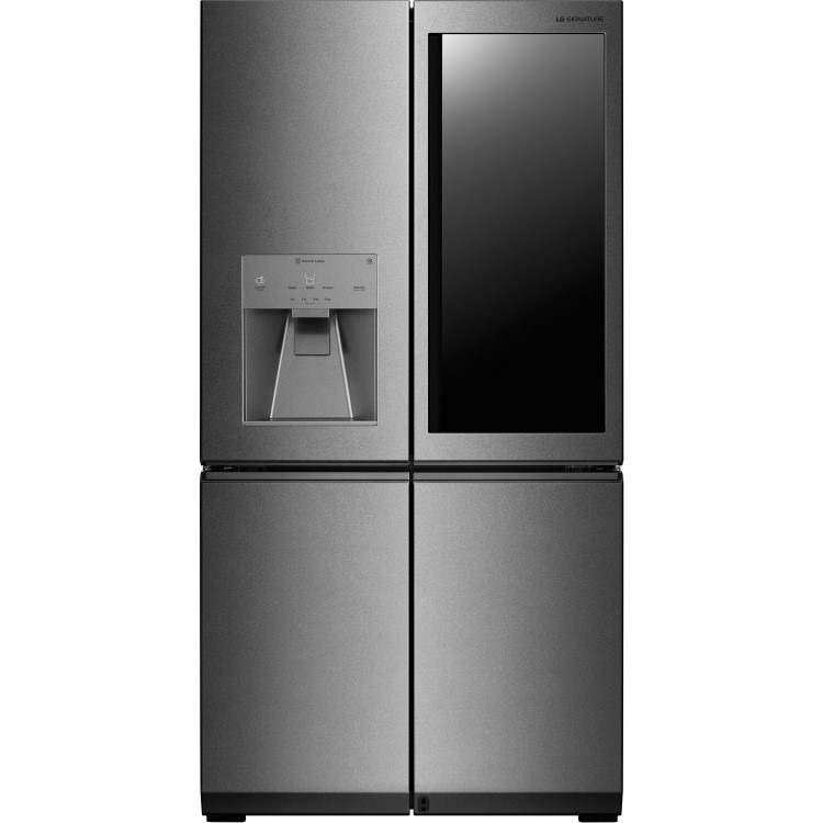 Refurbished LG LSR100 Freestanding 643 Litre 60/40 Frost Free American Fridge Freezer Stainless Steel - Image 2