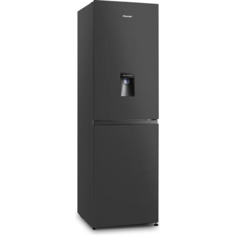 Hisense 256 Litre 50/50 Freestading Fridge Freezer - Black - Image 3