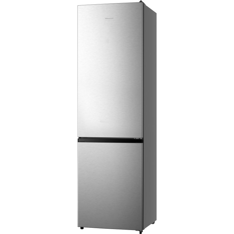 Hisense 336 Litre 60/40 Freestanding Fridge Freezer - Stainless Steel - Image 3