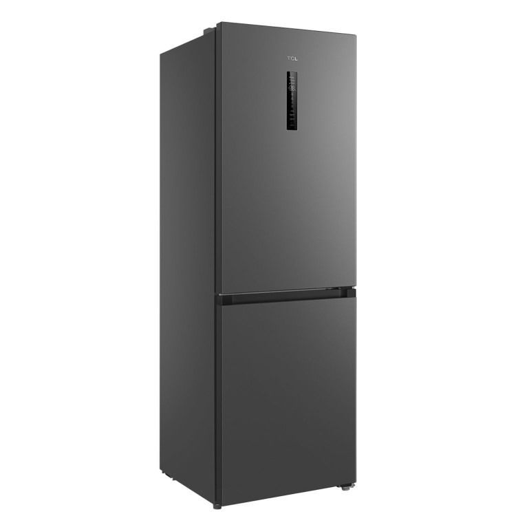 TCL 340 Litre 60/40 Freestanding Fridge Freezer - Silver - Image 5