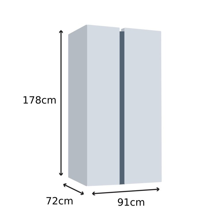 Refurbished Samsung Series 7 RS68CG882ES9EU 634 Litre American Frost Free Fridge Freezer Stainless Steel - Image 3