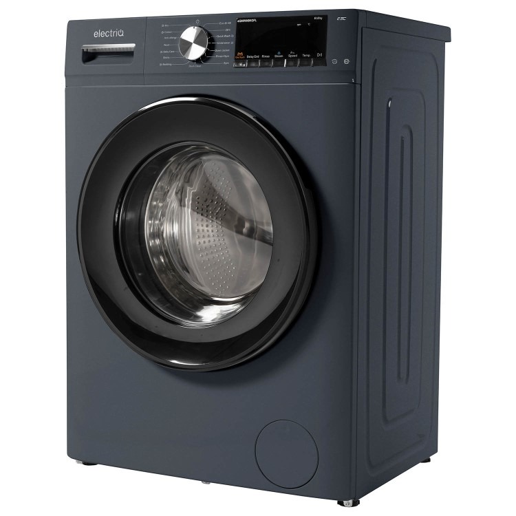 electriQ 8kg 1400rpm Washing Machine - Graphite - Image 3