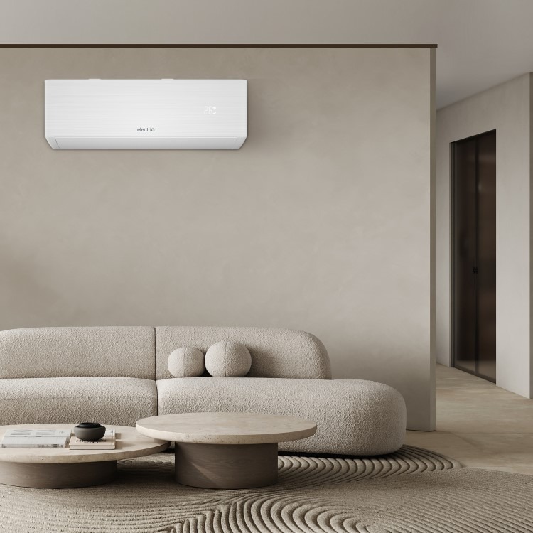 electriQ iQool 9000 BTU Smart A+++ Wall Mounted Split Air Conditioner with Heat Pump - 5m Pipe Kit Included - Image 2