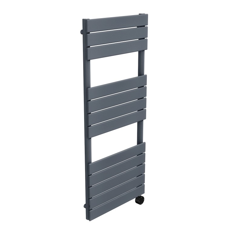 Anthracite Flat Panel Smart Electric Towel Radiator with Wi-Fi Thermostat - 1000W - H1200xW500mm - Bathroom Safe - Image 5