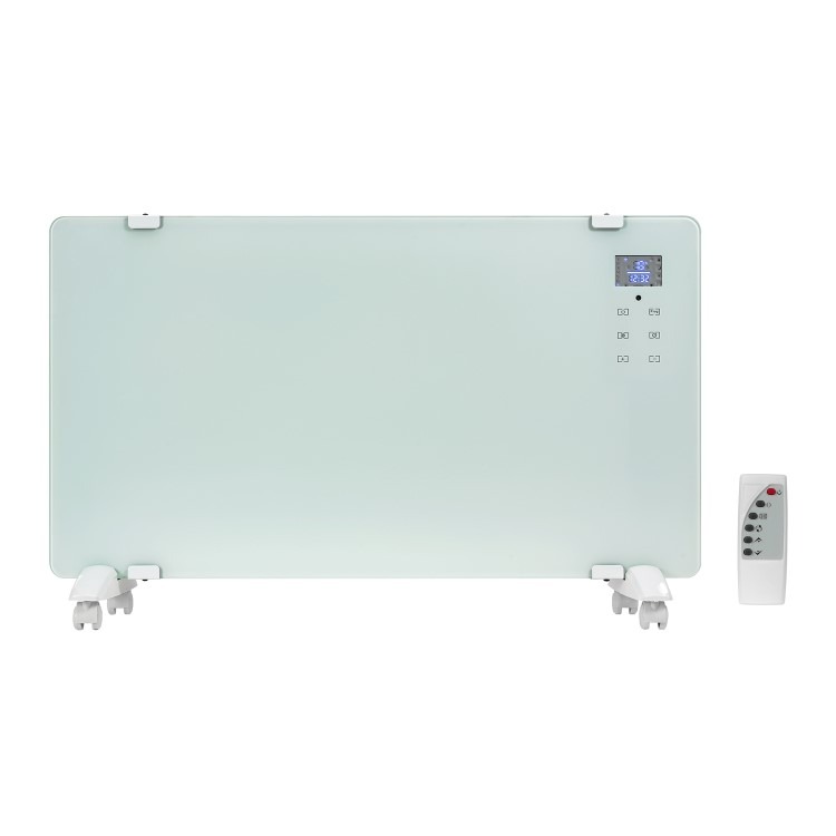 electriQ 2000W Smart Designer Glass Panel Heater - Wall Mountable & Bathroom Safe - Image 4