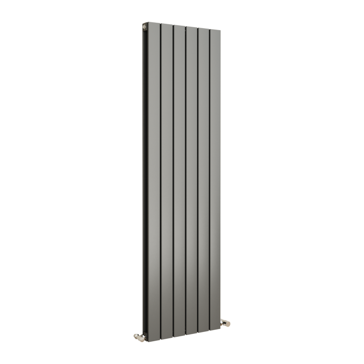 Eco Eleganza Anthracite Vertical Flat Designer Aluminium Radiator 1600x450mm Double Panel 4049 BTU - Image 4