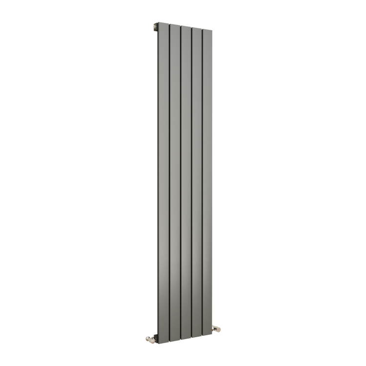 Eco Eleganza Anthracite Vertical Flat Designer Aluminium Radiator 1800x375mm Single Panel 2823 BTU - Image 4