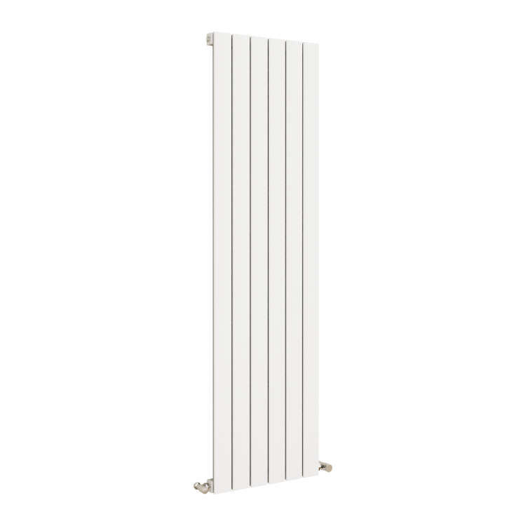 Eco Eleganza White Vertical Flat Designer Aluminium Radiator 1600x450mm Single Panel 3055 BTU - Image 6