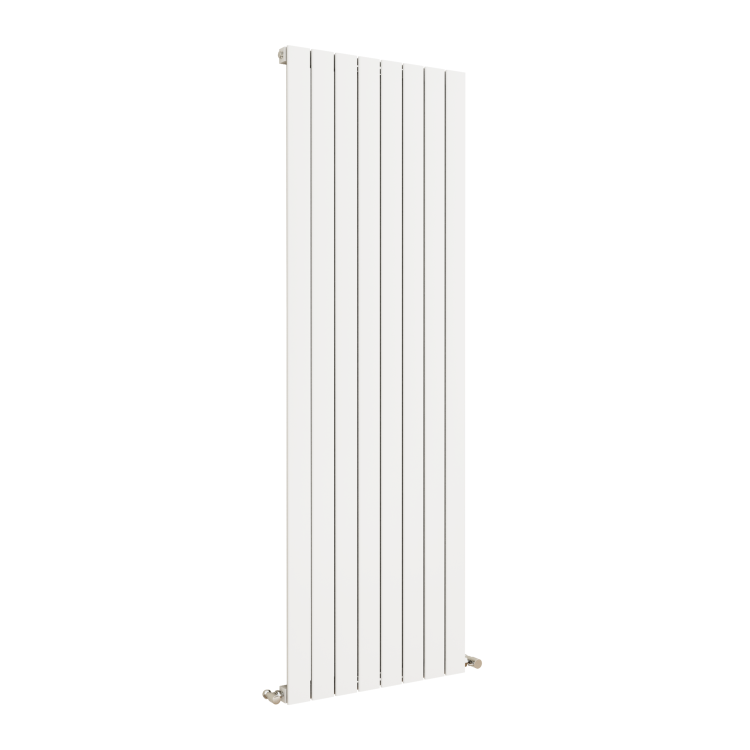 Eco Eleganza White Vertical Flat Designer Aluminium Radiator 1800x600mm Single Panel 4517 BTU - Image 4