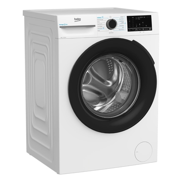 Beko IronFast RecycledTub® 8kg 1400rpm Washing Machine - White - Image 3
