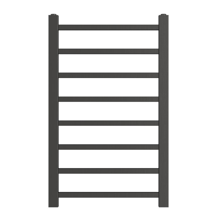 Gunmetal Grey Towel Radiator 800 x 500mm - Sonoran - Image 3