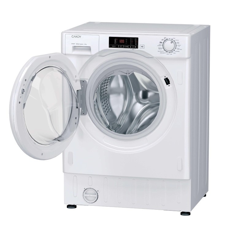 Candy Smart 8kg 1400rpm Integrated Washing Machine - White - Image 3