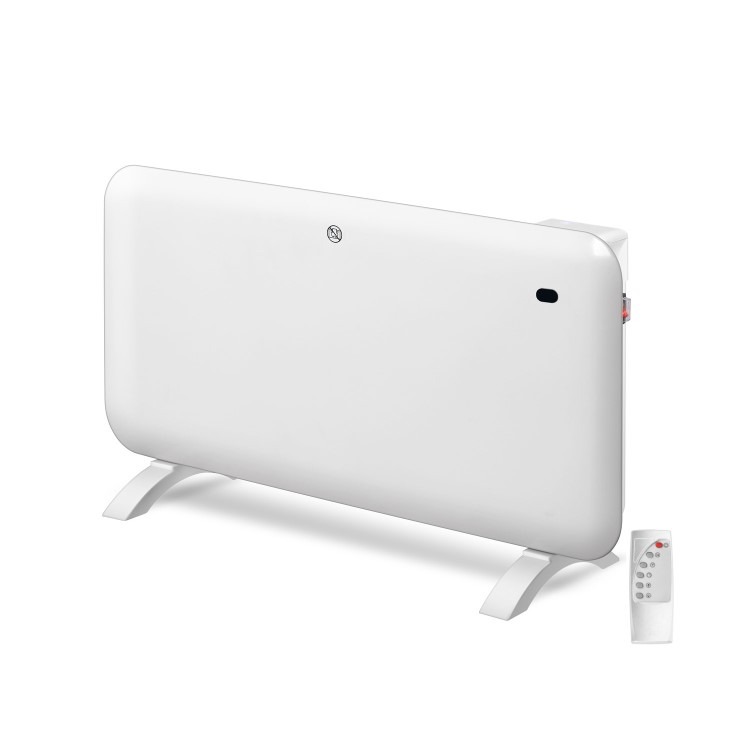 electriQ 2000W Smart Electric Designer Panel Heater - Wall Mountable & Bathroom Safe - White - Image 3