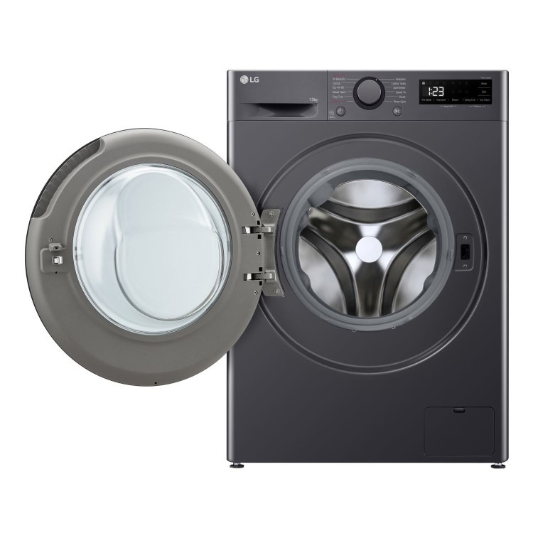 LG Series 4 AI Direct Drive 13kg 1400rpm Washing Machine - Graphite - Image 3