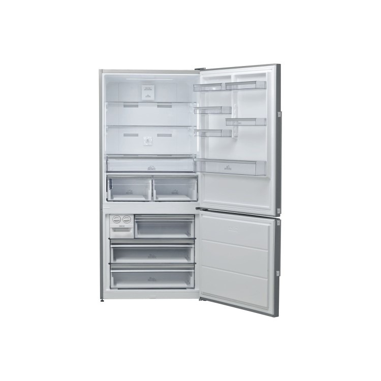 Refurbished Hotpoint H84BE72X Freestanding 588 Litre 60/40 Frost Free Fridge Freezer Inox - Image 5