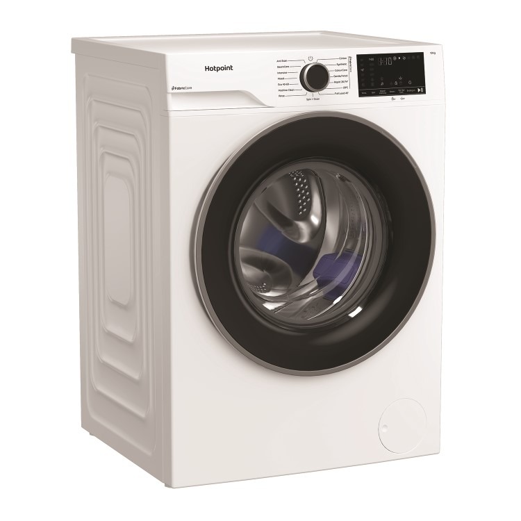 Hotpoint FabricCare 10kg 1400rpm Washing Machine - White - Image 3