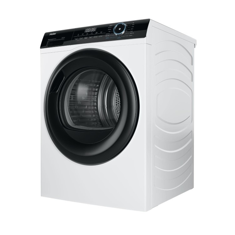 Haier 939 Series 3 9kg Heat Pump Tumble Dryer - A++ Rated, Reverse Action - White - Image 3