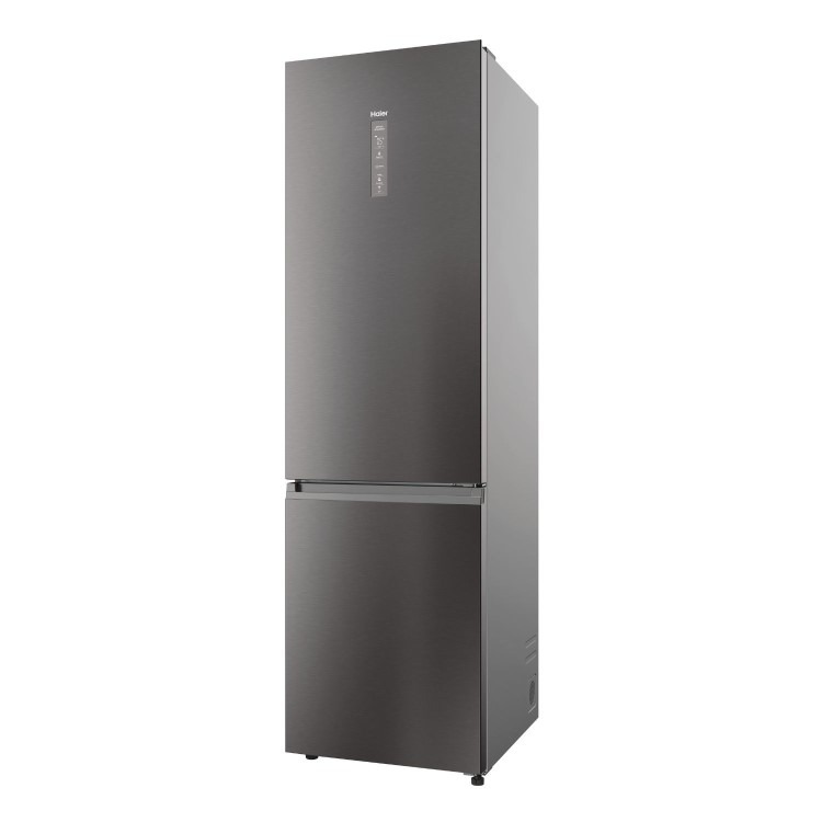 Haier 2D 60 Series 5 409 Litre 60/40 Freestanding Fridge Freezer - Dark Inox - Image 2