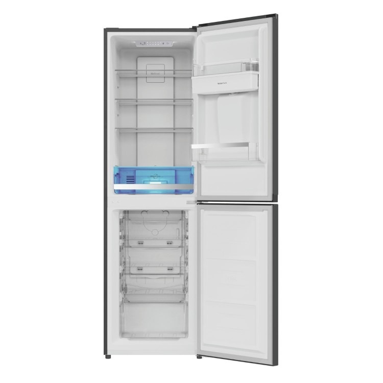 Hotpoint 244 Litre 50/50 Freestanding Fridge Freezer - Black Steel - Image 3