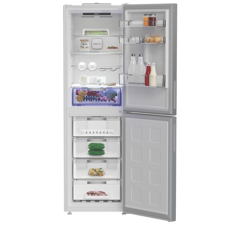 Hotpoint 317 Litre 50/50 Freestanding Fridge Freezer with VitalCare - Silver - Image 12
