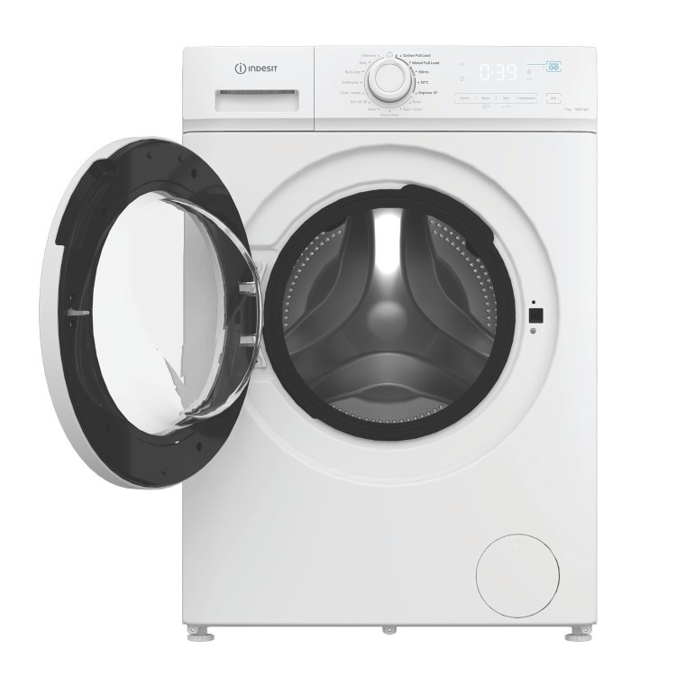 Indesit MyTime 7kg 1200rpm Washing Machine - White - Image 3