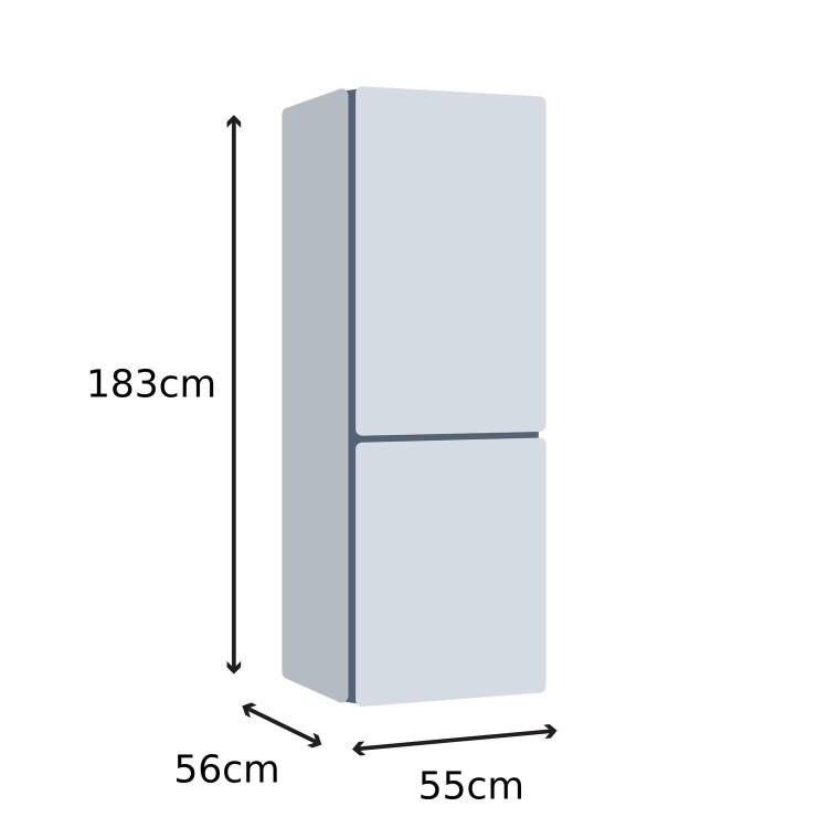 Bosch Series 2 255 Litre 50/50 Freestanding Fridge Freezer - White - Image 4