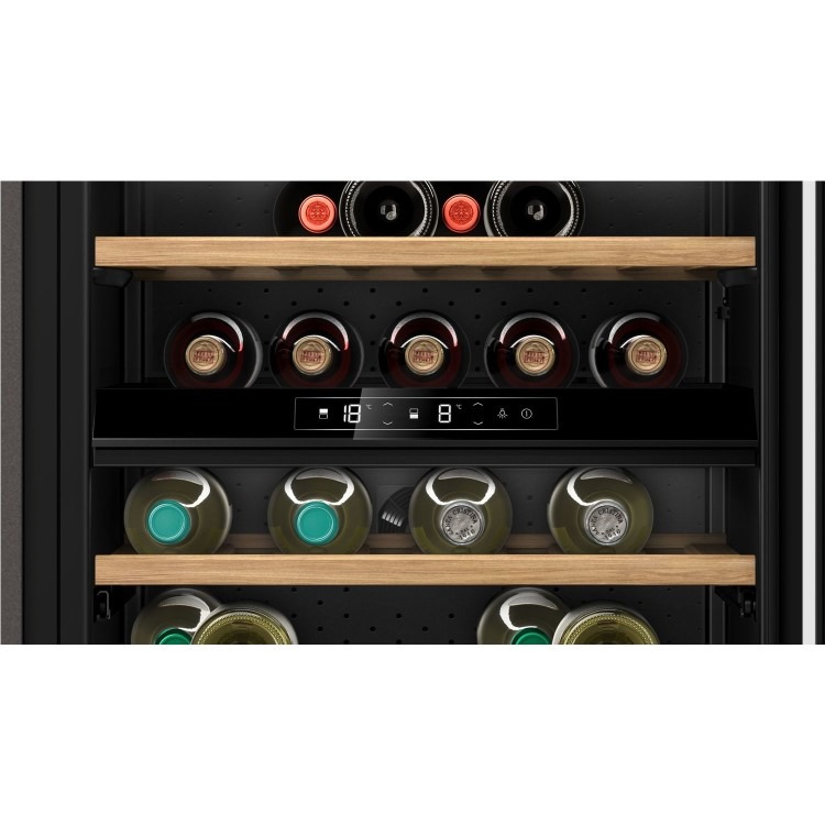 Neff N 70 Built-under Dual Zone Wine Cooler - Black - Image 3