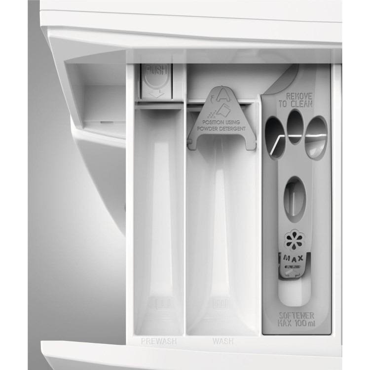 LG Series 3 Counter-Depth MAX™ 9kg 1200rpm Washing Machine - White - Image 2