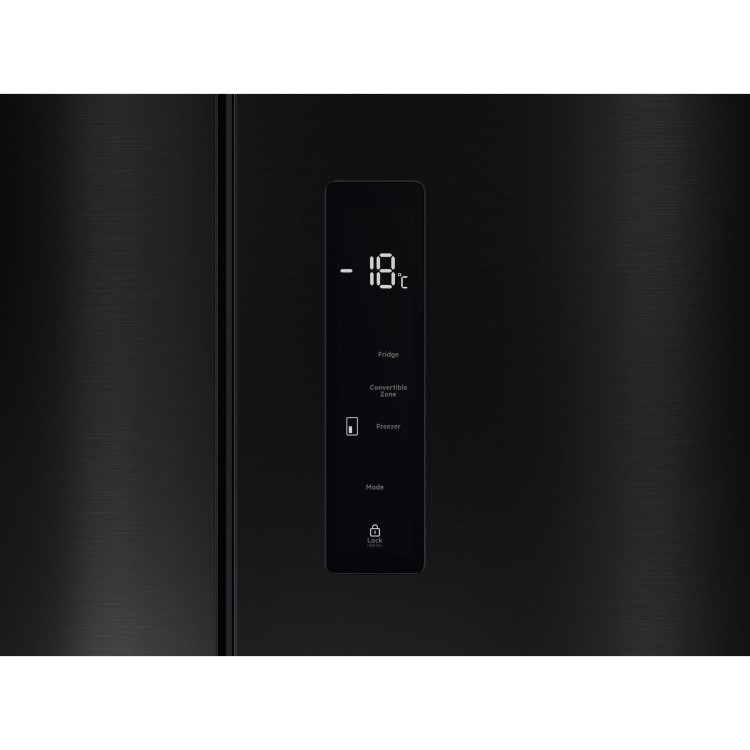 AEG 6000 Series 600 Litre Four Door American Fridge Freezer - Black - Image 3