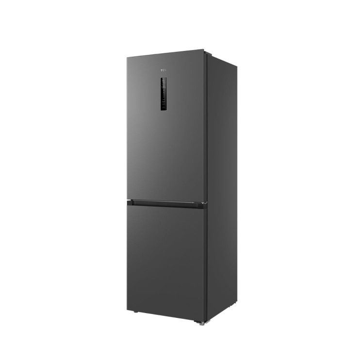 TCL 340 Litre 60/40 Freestanding Fridge Freezer - Silver - Image 2