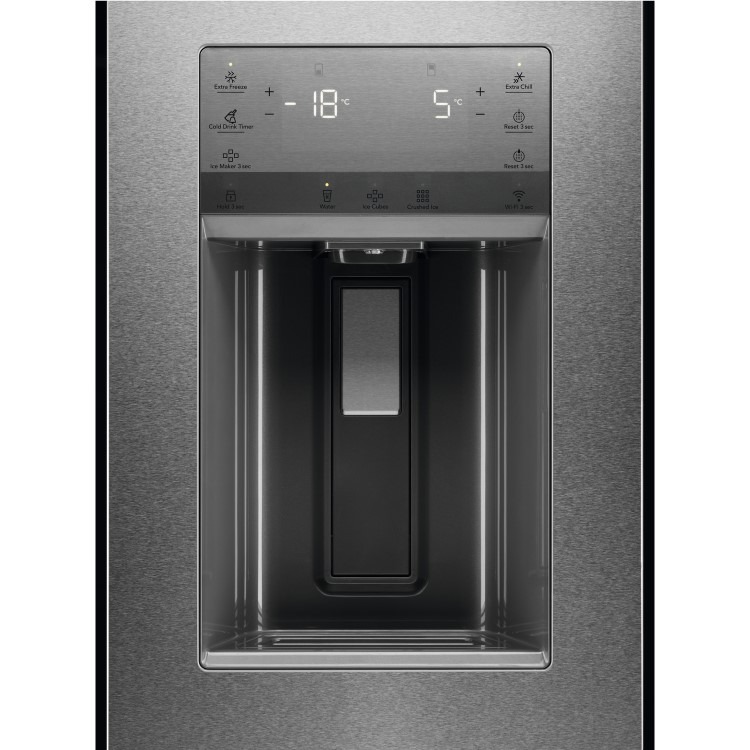 AEG 9000 Series 541 Litre French Door American Fridge Freezer - Stainless Steel - Image 4