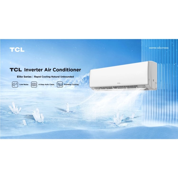 TCL 12000 BTU Smart A++ Wall Mounted Split Air Conditioner with Heat Pump - Image 3