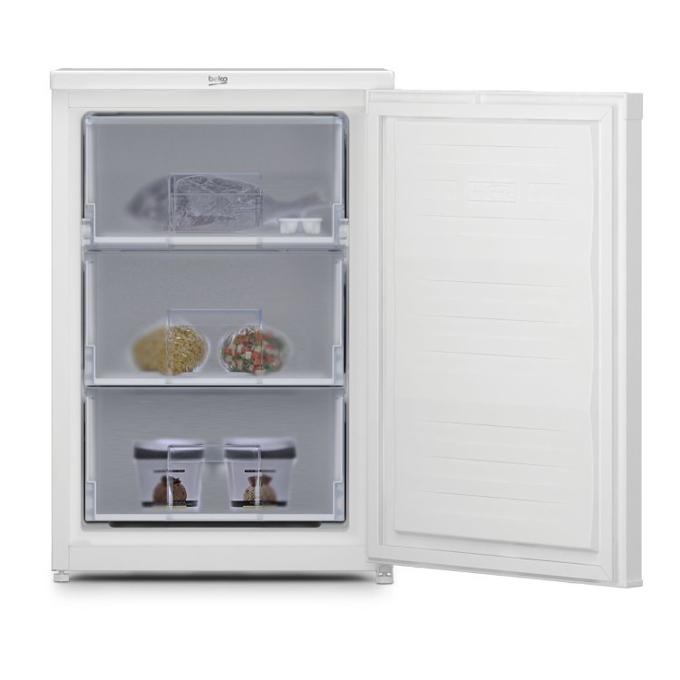 Beko 95 Litre Freestanding Under Counter Freezer - White - Image 3