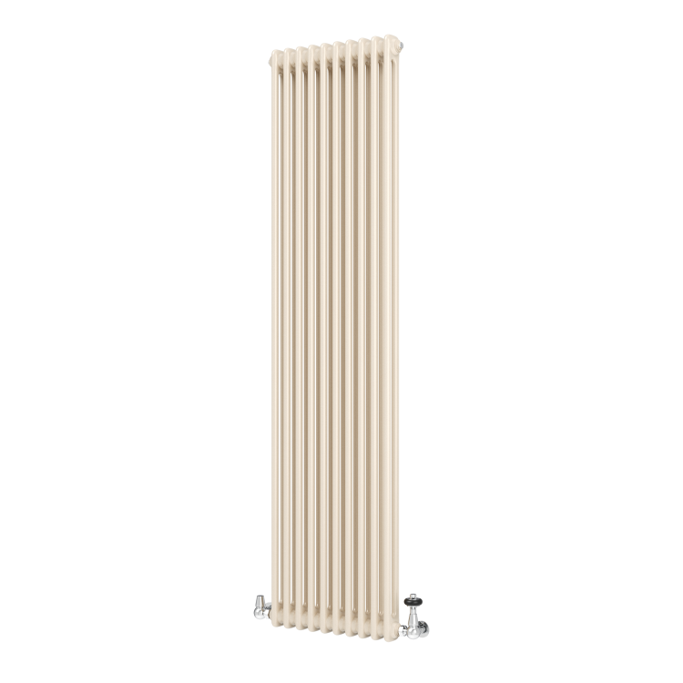 Reggio Cleopatra Vertical Double Column Traditional Radiator 1800x470mm 4399 BTU - Cast Iron Style - Image 5