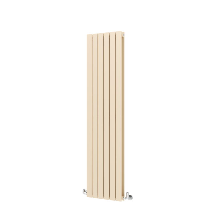 Riace Elk brown Vertical Flat Designer Radiator 1600x408mm Double Panel 3687 BTU - Image 5