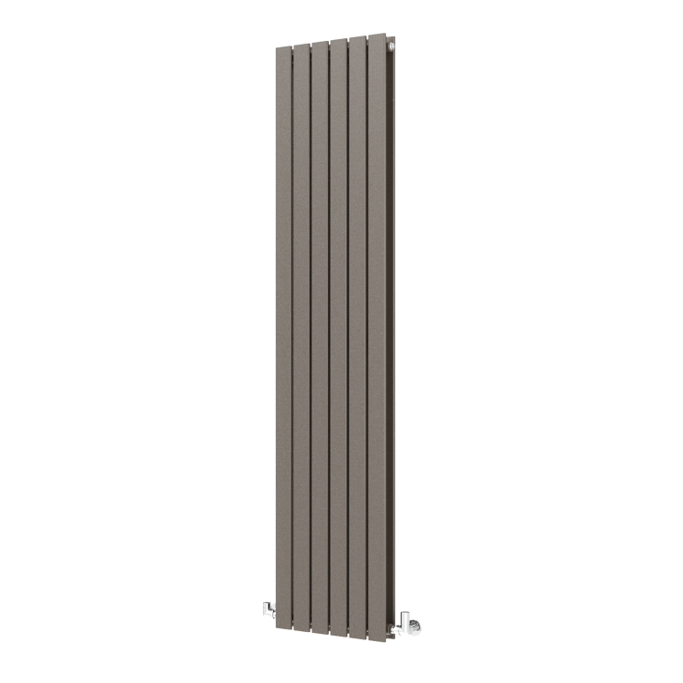 Riace Russet Vertical Flat Designer Radiator 1800x408mm Double Panel 4168 BTU - Image 4