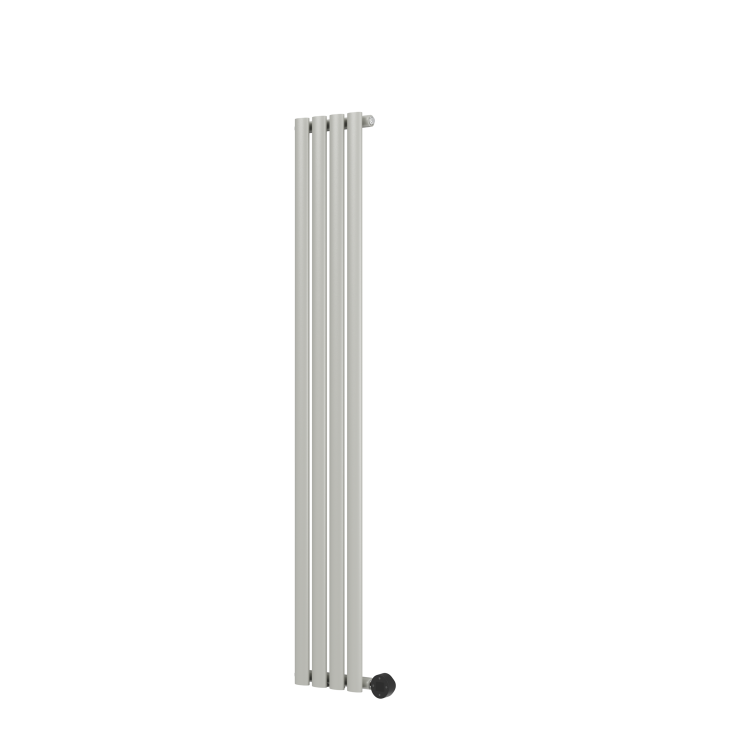 Smoked Stone Vertical Smart Electric Radiator with Wi-Fi Thermostat - 1000W - H1600xW236 - Bathroom Safe - Image 4