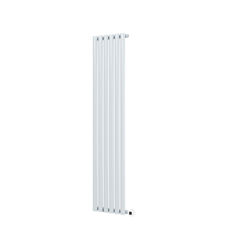 Salt & Pepper Vertical Smart Electric Radiator with Wi-Fi Thermostat - 1000W - H1600xW354 - Bathroom Safe - Image 4