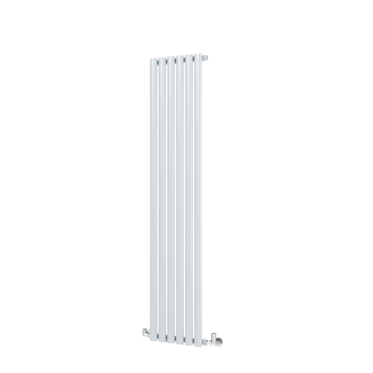 Sorrento Russet Vertical Oval Designer Radiator 1600x354mm Single Panel 2282 BTU - Image 5